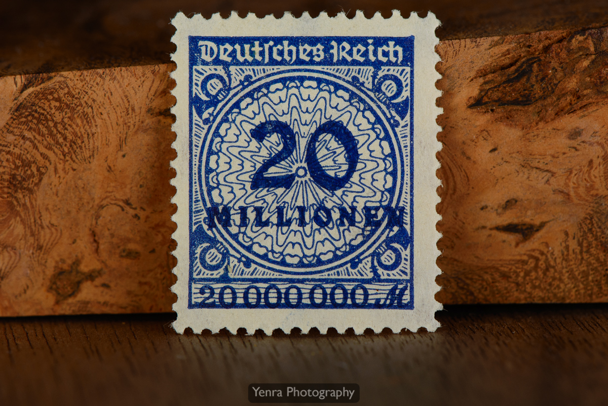 20 million mark postage stamp