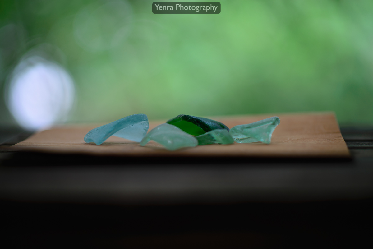 Soda bottle sea glass