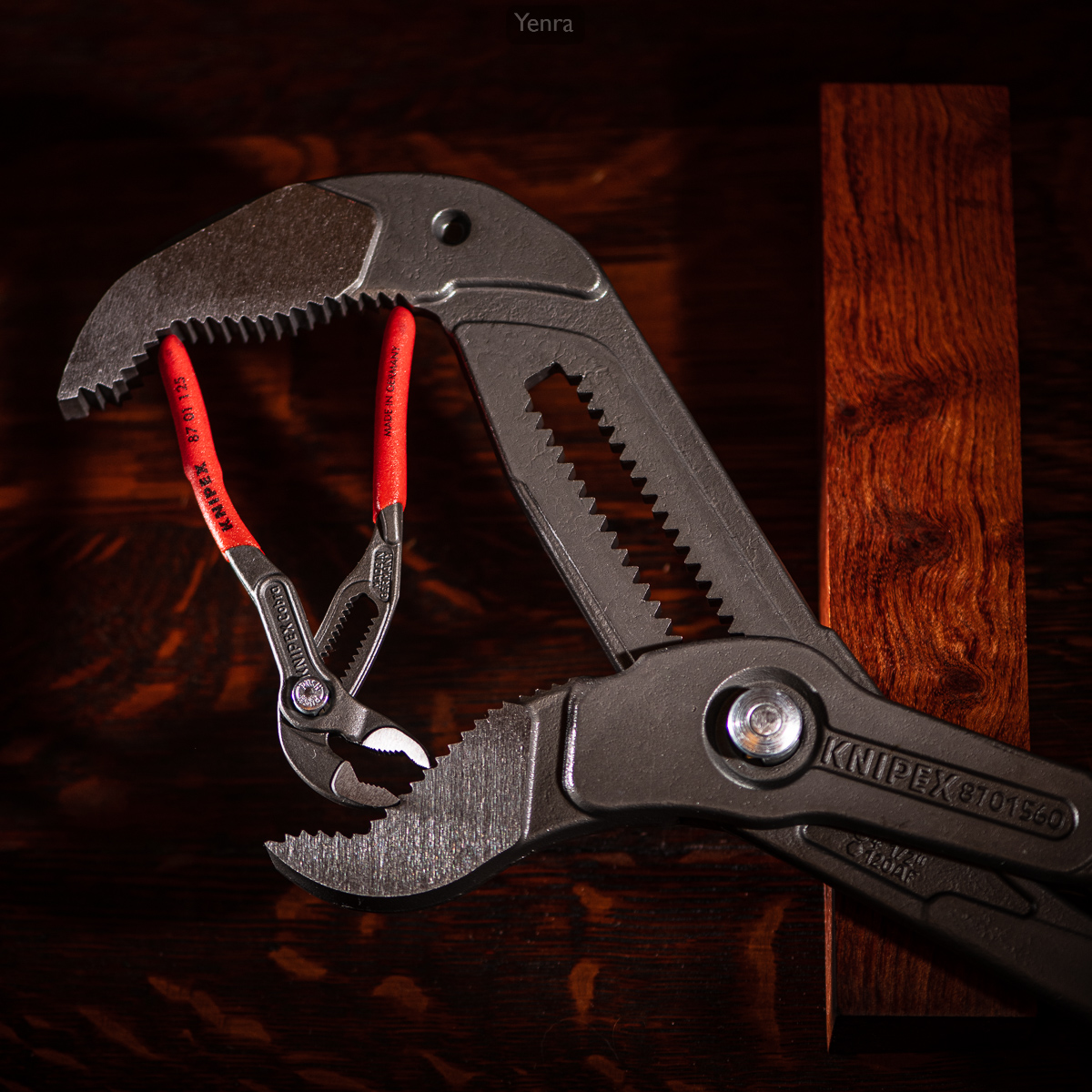 Largest and Smallest Knipex Cobra Pliers